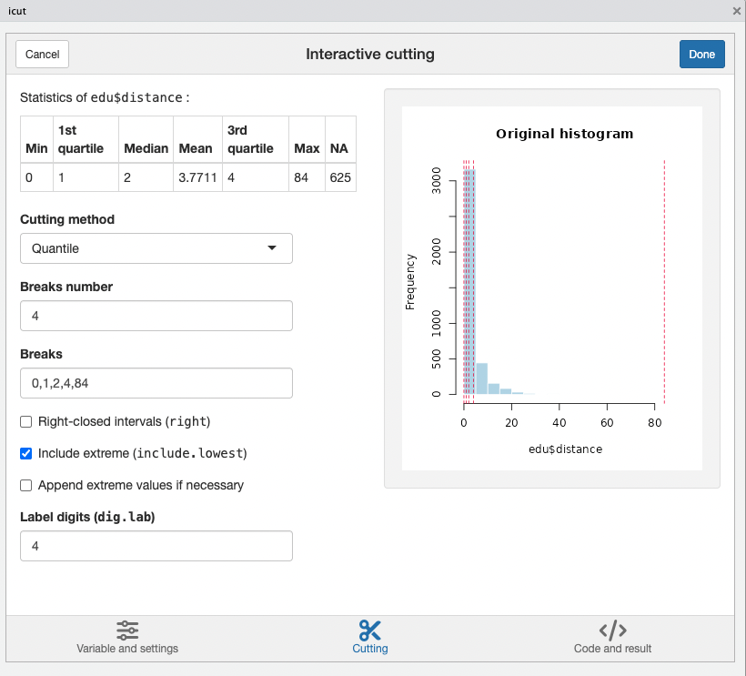 Interface de icut (2)